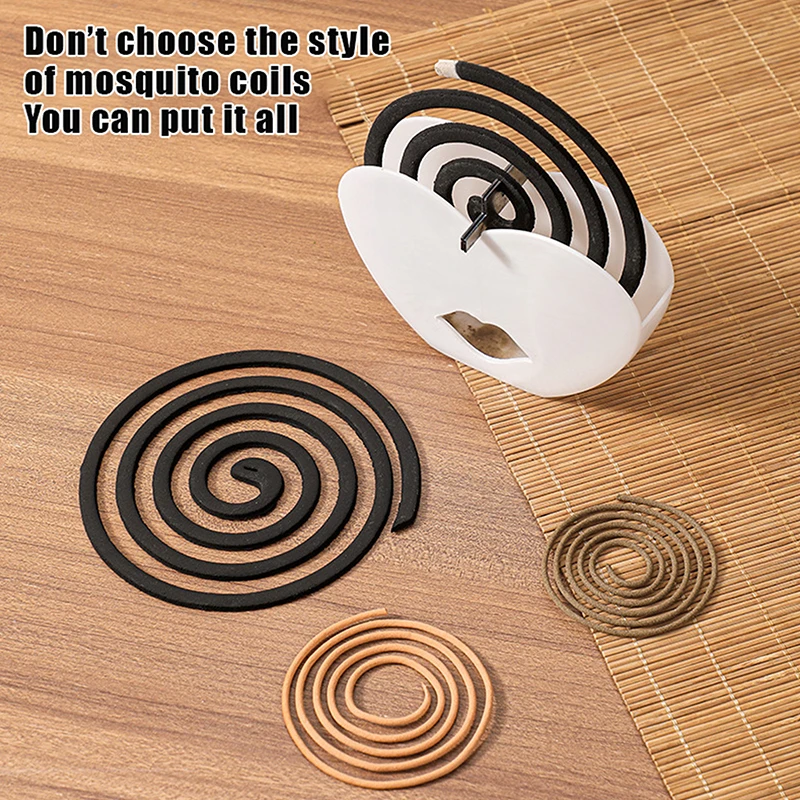 Wall Mounted Iron Mosquito Coil Holder Incense Holders Coil Incense Burner Frame Modern Repellent Incense Rack For Household