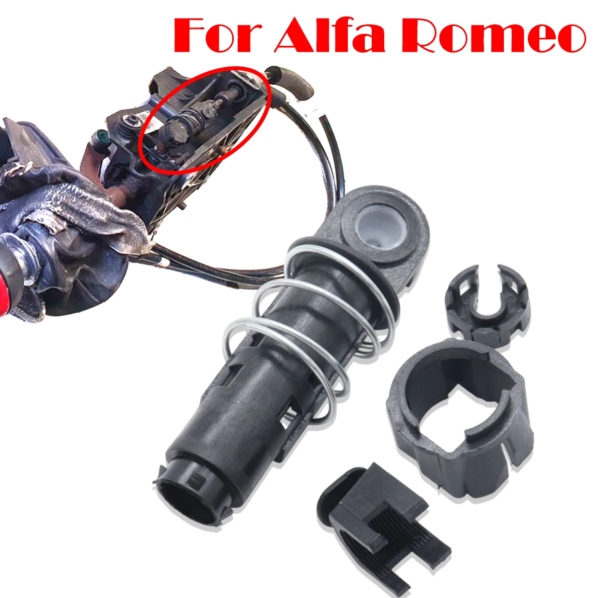 

For Alfa Romeo 145 147 156 Spider Manual Gearbox Shift Cable Linkage Bushing Lever Selector Connect Both End Replacement Part