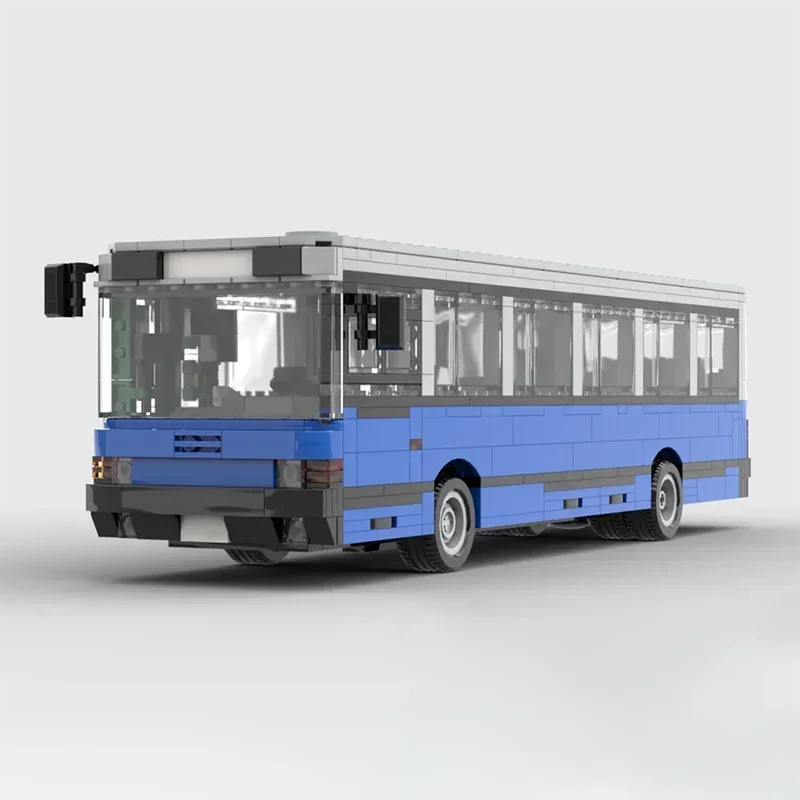 Moc tijolos de construção carros urbanos modelo velocidade campeões escala ônibus tecnologia blocos modulares presentes brinquedos crianças diy conjuntos montagem