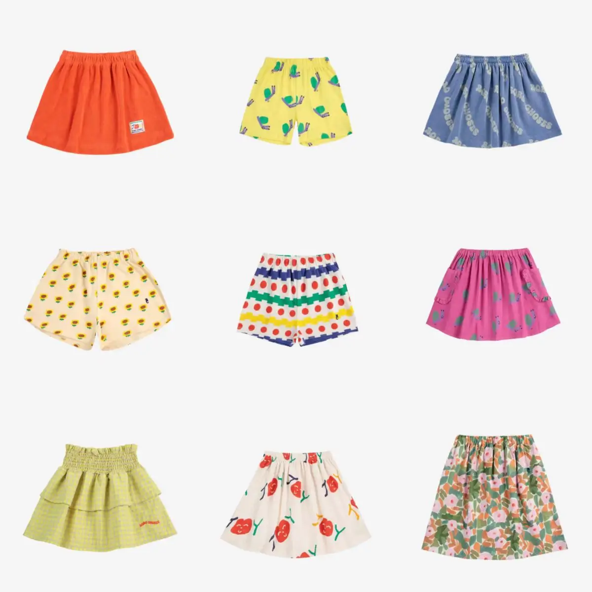 

High Quality Printing Girls Tutu Skirts Solid Princess Ball Gown Pettiskirt Kids Ballet Party Performance Dress for Children