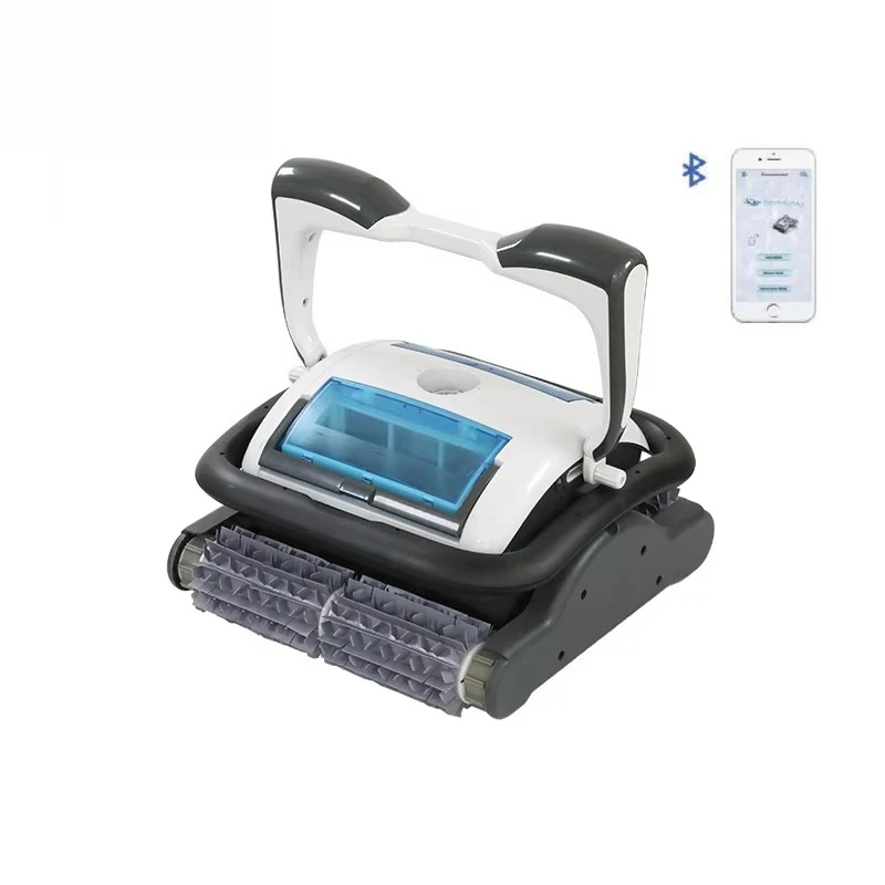 Blueteeth Remote Control Full Automatic Swimming Pool Cleaning Equipment Grampus Robotic Pool Robot Cleaner