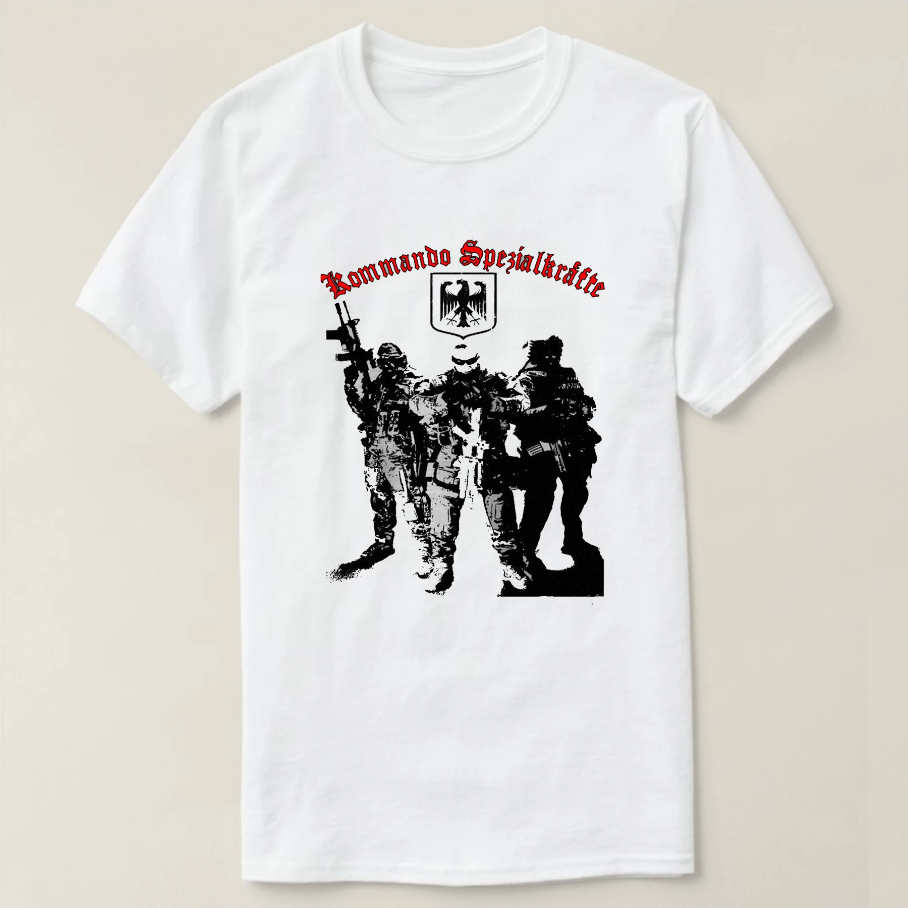 KSK German Army Special Forces Kommando Spezialkräfte Covered Ops T-Shirt. Summer Cotton Short Sleeve O-Neck Mens T Shirt New