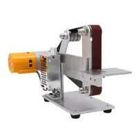 micro table polishing machine polisher   Mini belt  Sander Grinder Speed adjustable 520*20MM  for 110V / 220V