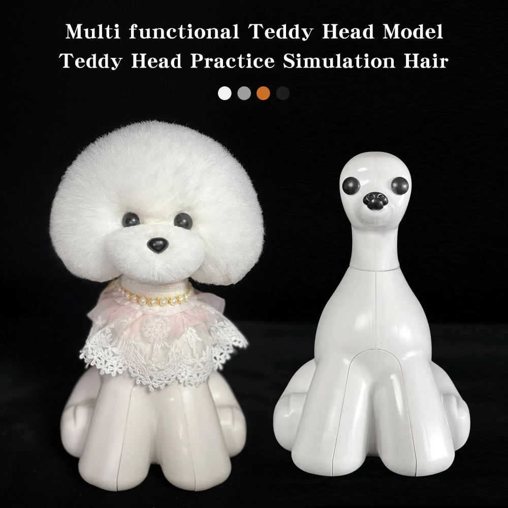 

Тедди-голова, имитация волос, милый стиль, многофункциональная модель головы, модель студенческой практики, собака для ухода за волосами