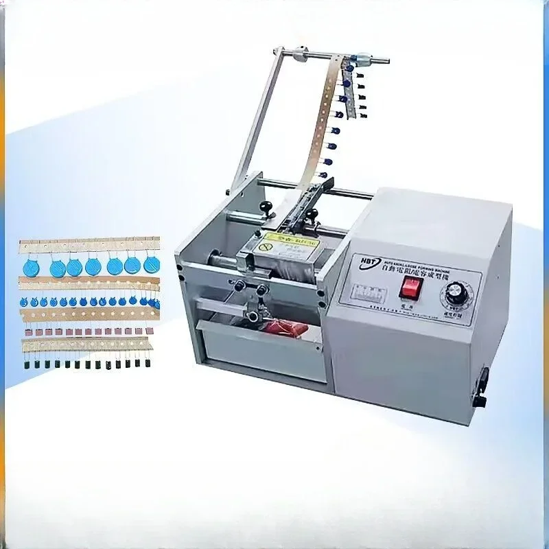 Automatic Taping Capacitance Cutting Machine Capacitor Resistor Foot Trimmer Belt Component Trimming Machine 12.7mm/15mm