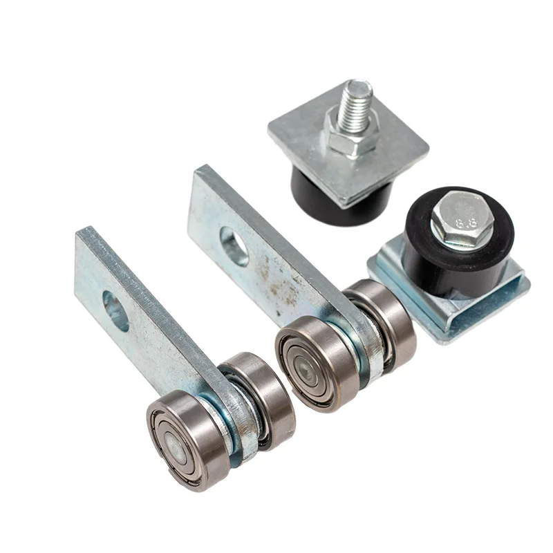 

Single-piece track wheel assembly, set anti-skid, wooden door load-bearing push-pull pulley track