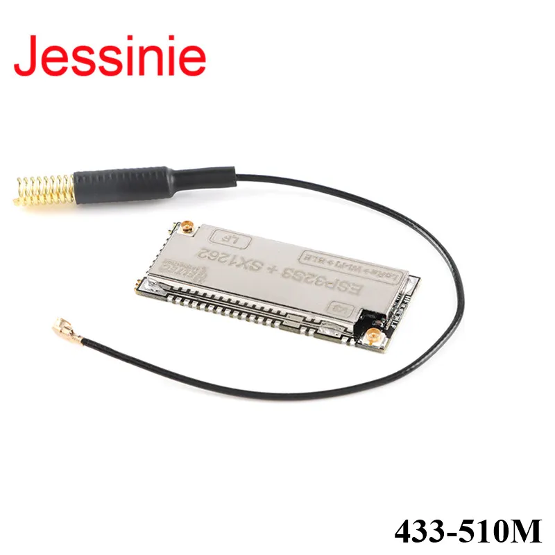 ESP32S3+SX1262 Bluetooth-compatible BLE LORA WiFi Wireless Module 433-510M 863-928MHZ HTIT-Wsh ESP32-S3FN8 with Antenna