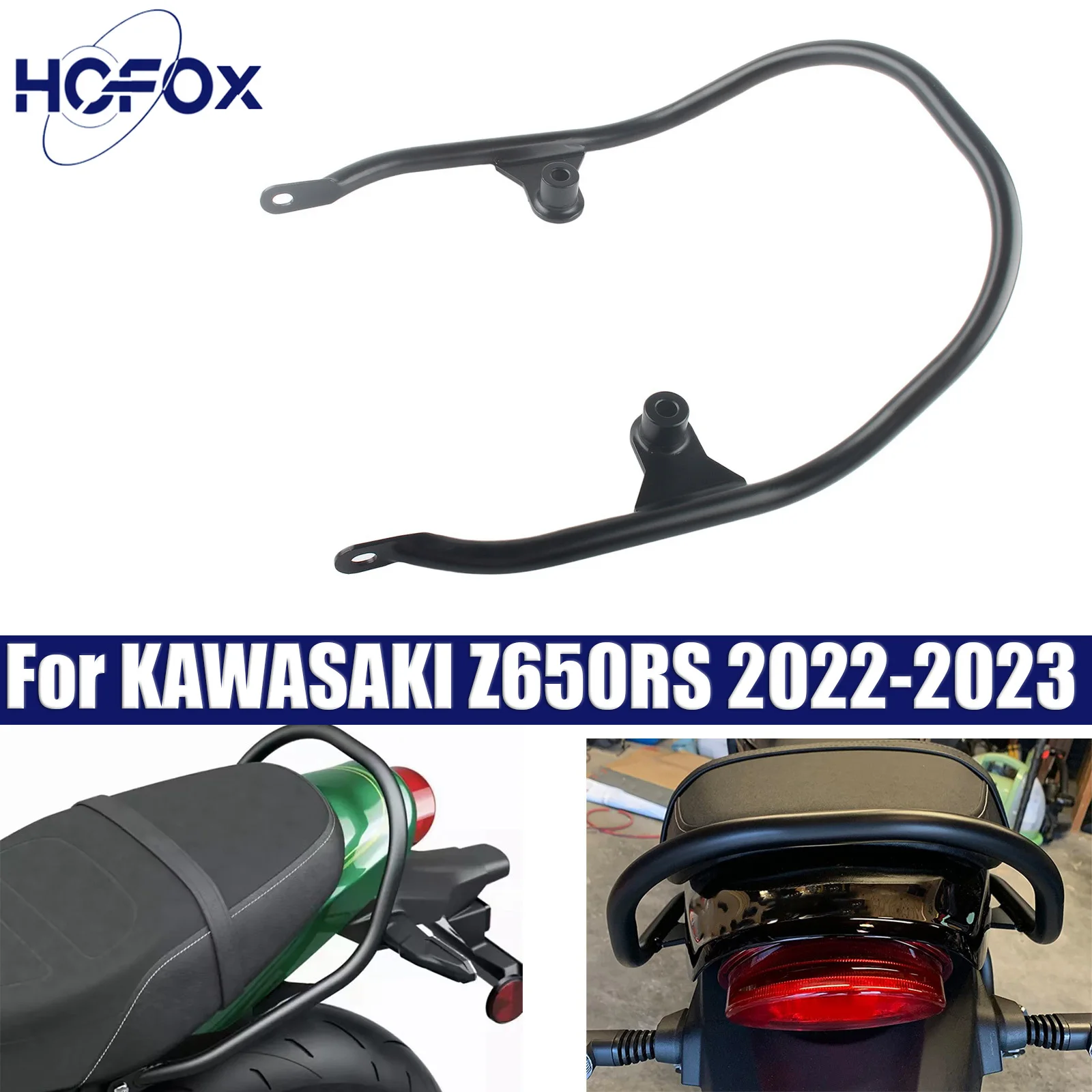 

For KAWASAKI Z650RS 2022-2023 Motorcycles Rear Bumper Passenger Seat Hand Handle Grab Bar Rail Z 650RS Z650 RS Accessories