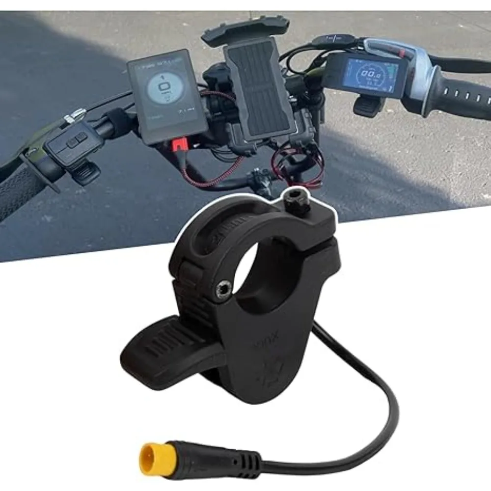 

300X Thumb Throttle For 7/8inch 22mm Handlebars 12v 24v 36v 48v 60v 72v Electric Bicycle Scooter 3 Pin Waterproof Plug