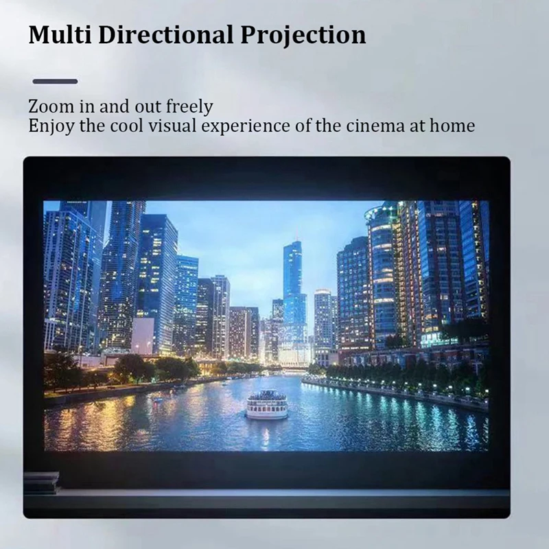 G320 LED Mini Projector Video Beamer Support 1080P USB Sync Screen Smartphone Kids Projetor Home Theater PK YT200 Easy Install E