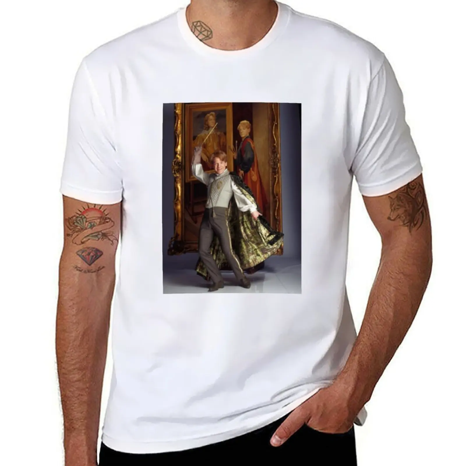 Camiseta Gilderoy Lockhart Gilderoy 1, camiseta de talla grande con ajuste cómodo