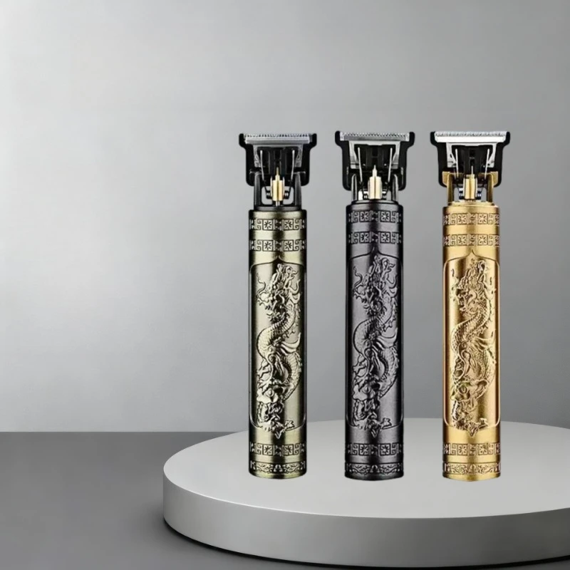 Hair Clipper, Oil Head Engraving, Electric Push Shears, Adult Household Shaved Head Artifact, Men's Washable Electric Fader