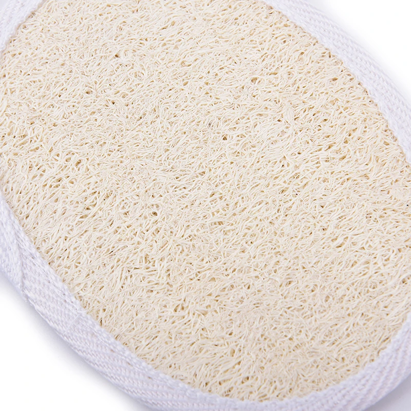 Spons mandi alami Loofah Luffa spons mandi tubuh wajah Spa Exfoliator bantalan penggosok