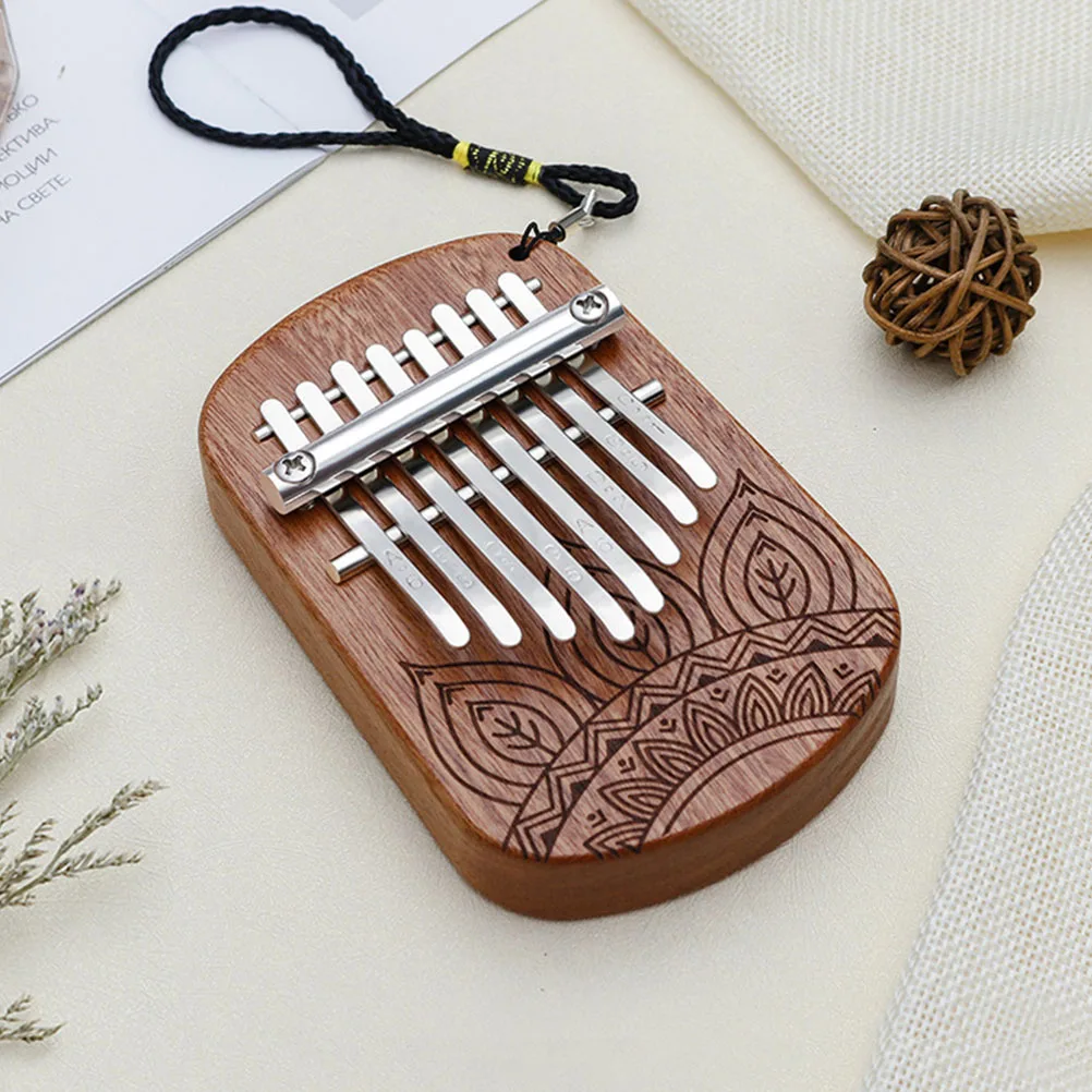 

Thumb Piano Instrument Portable Musical Instruments Key Wood Finger Kalimba Exquisite Child