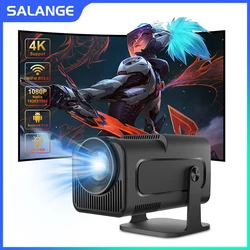 Salange Smart Android11 HY320 Proyector 4K WiFi6 BT5 390ANSI Full HD 1080P Cine en casa portátil al aire libre para teléfono