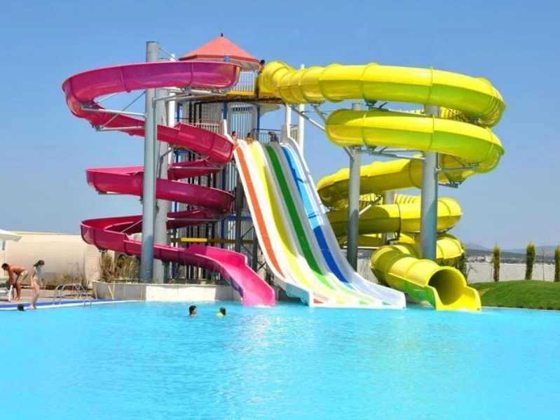 Combination Fiberglass Water Body Slide for Kids for Playground and Swimming Pool Durable and Fun for Childrenpromote sales