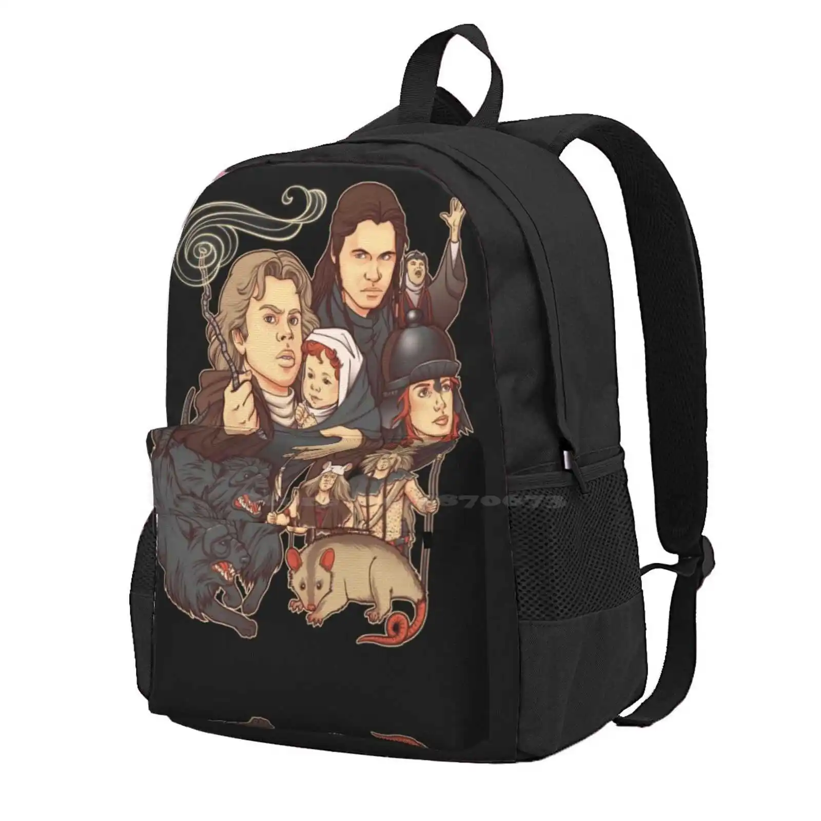 

I Am A Big Wizard Hot Sale Schoolbag Backpack Fashion Bags Willow Magic Dwarf Movie Classics 80S Retro Ron Howard Val Kilmer