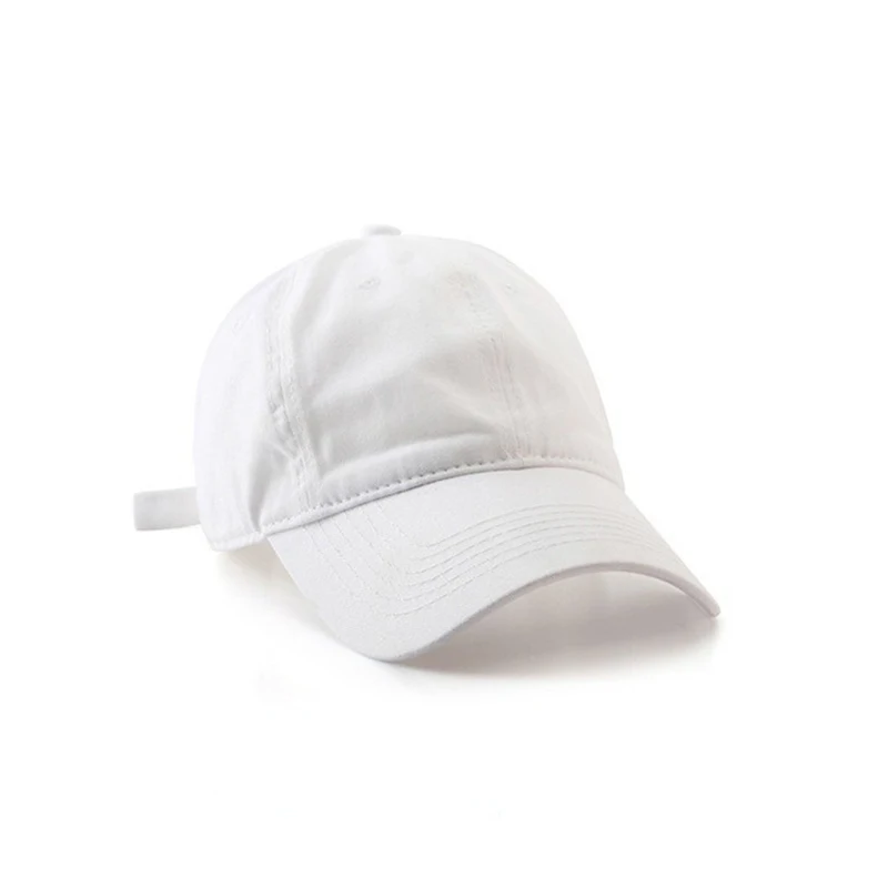 Unisex Plain Baseball Cap Men Women Cotton Sun Hats Korean Casual Outdoor Sports Fashion Baseball Caps