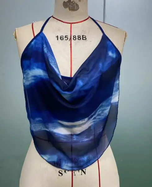 

Women's Clothing Sexy Halter Neck Camisole Top 2025 Summer Small Vest for Women Beach Style Vacation Fashion Tank Top