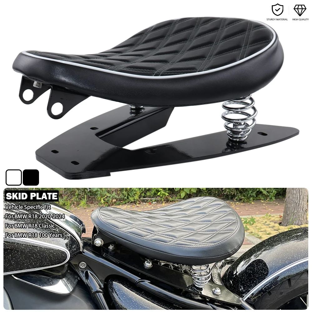 Street Swing Styling Rock Bob Style Driver Seat Rider Solo Spring Saddle Kit Fit For BMW R18/R18 100 Years R18 Classic 2020-2025