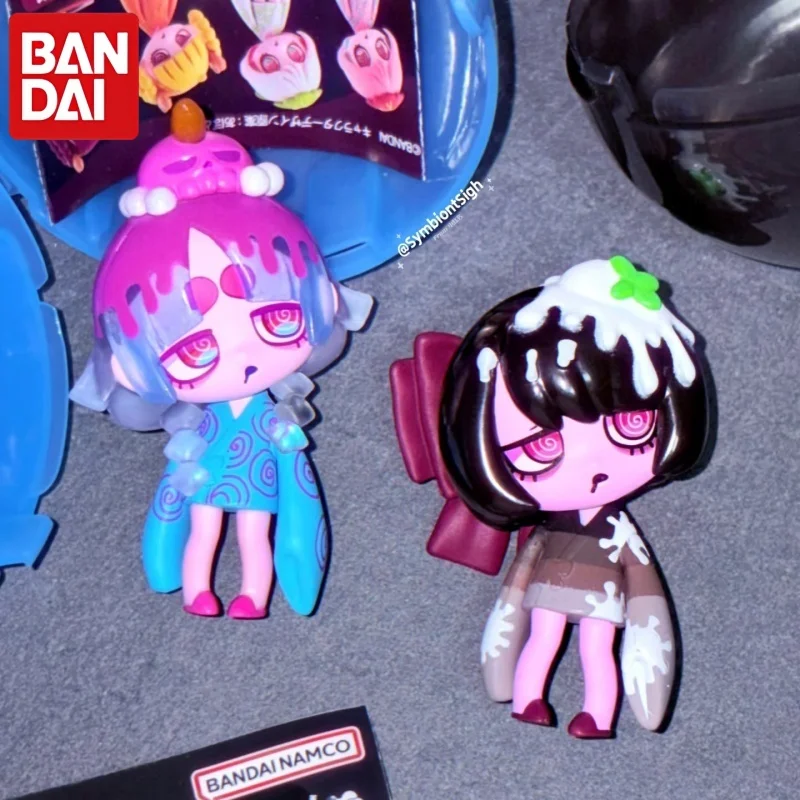 

Bandai Gashapon Matcha Mochi Figure - Kawaii Cute Horror Dark Sweet Candy Toy Anime Collectible for Kids Decoration