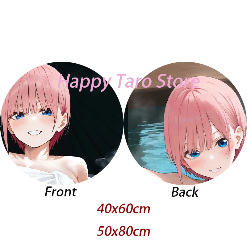 Dakimakura Anime Pillow Case pink hair Half Body Cartoon Pillowcase Double Side Print Gifts