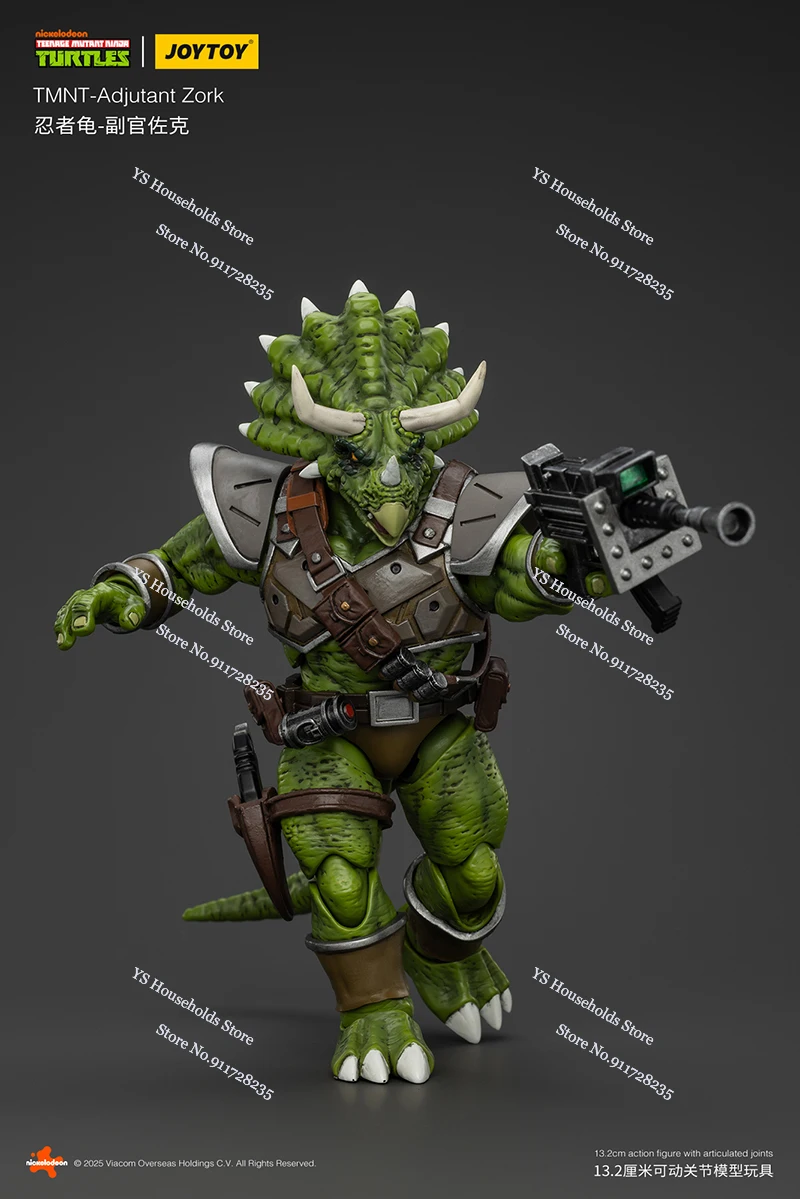 

JOYTOY TMNT 1/18 JT01116 Captain Zorax JT01123 Adjutant Zork JT01130 Triceraton Infantryman 13.2cm Action Figure Collection