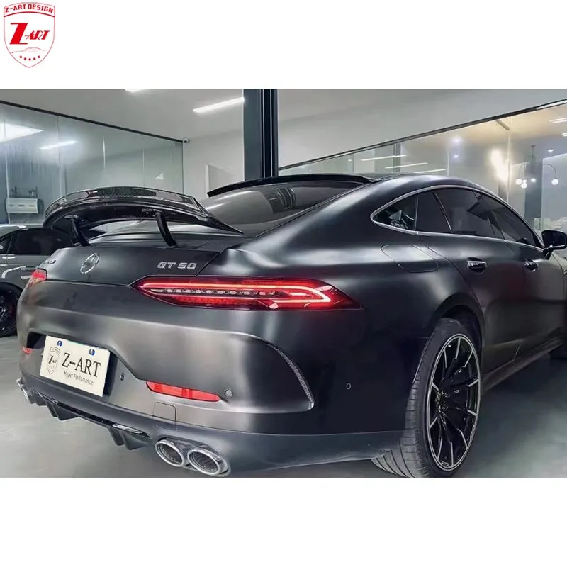 Z-ART AMG GT43 طقم هيكل من ألياف الكربون الجافة لمرسيدس بنز AMG GT53 Prepreg ألياف الكربون Aerokit لـ AMG GT 4 Door 2019+ #4