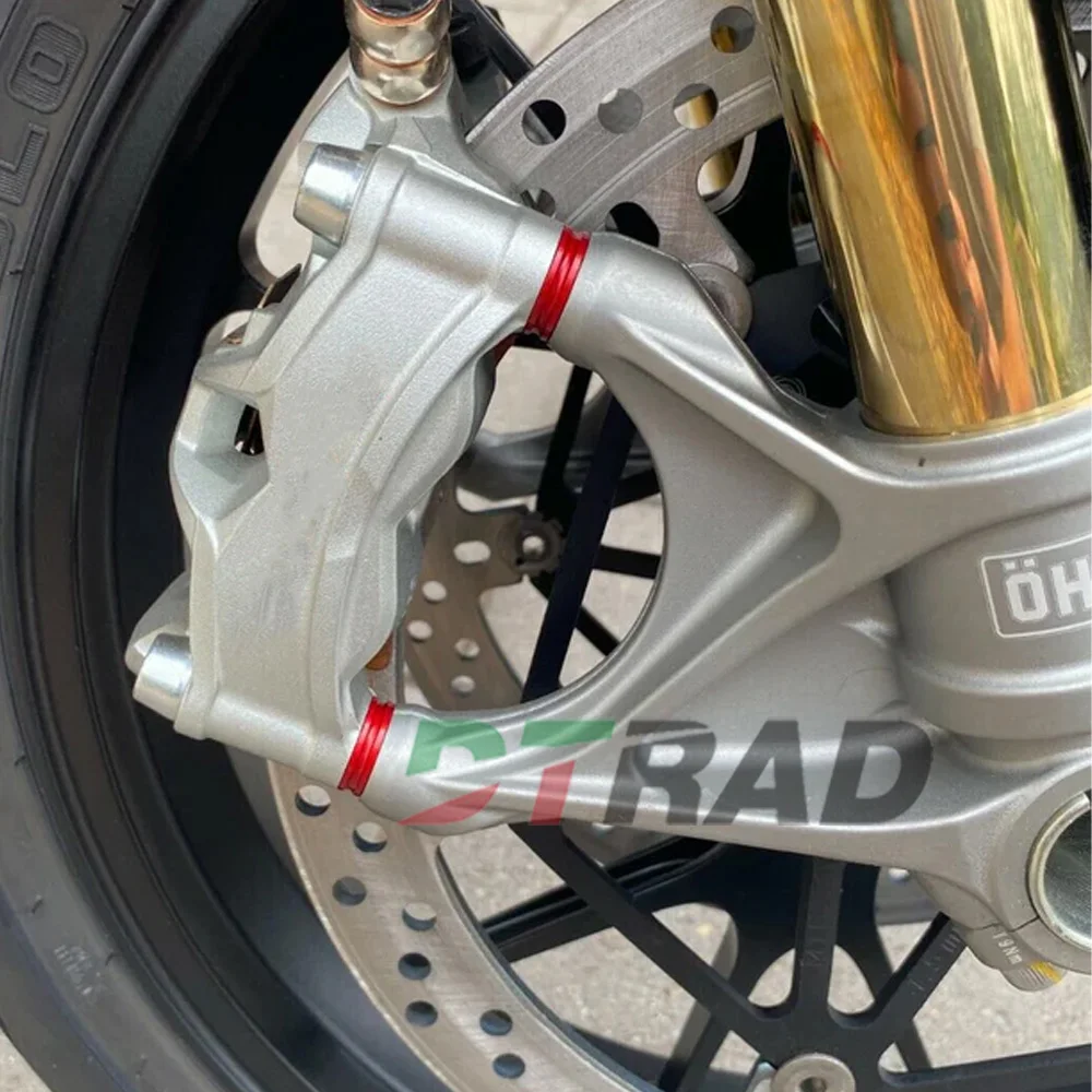 5mm 8mm 10mm 12mm Universal Motorcycle CNC Front Disc Brake Caliper Spacers Kit For DUCATI V4 For YAMAHA For Suzuki For APRILIA