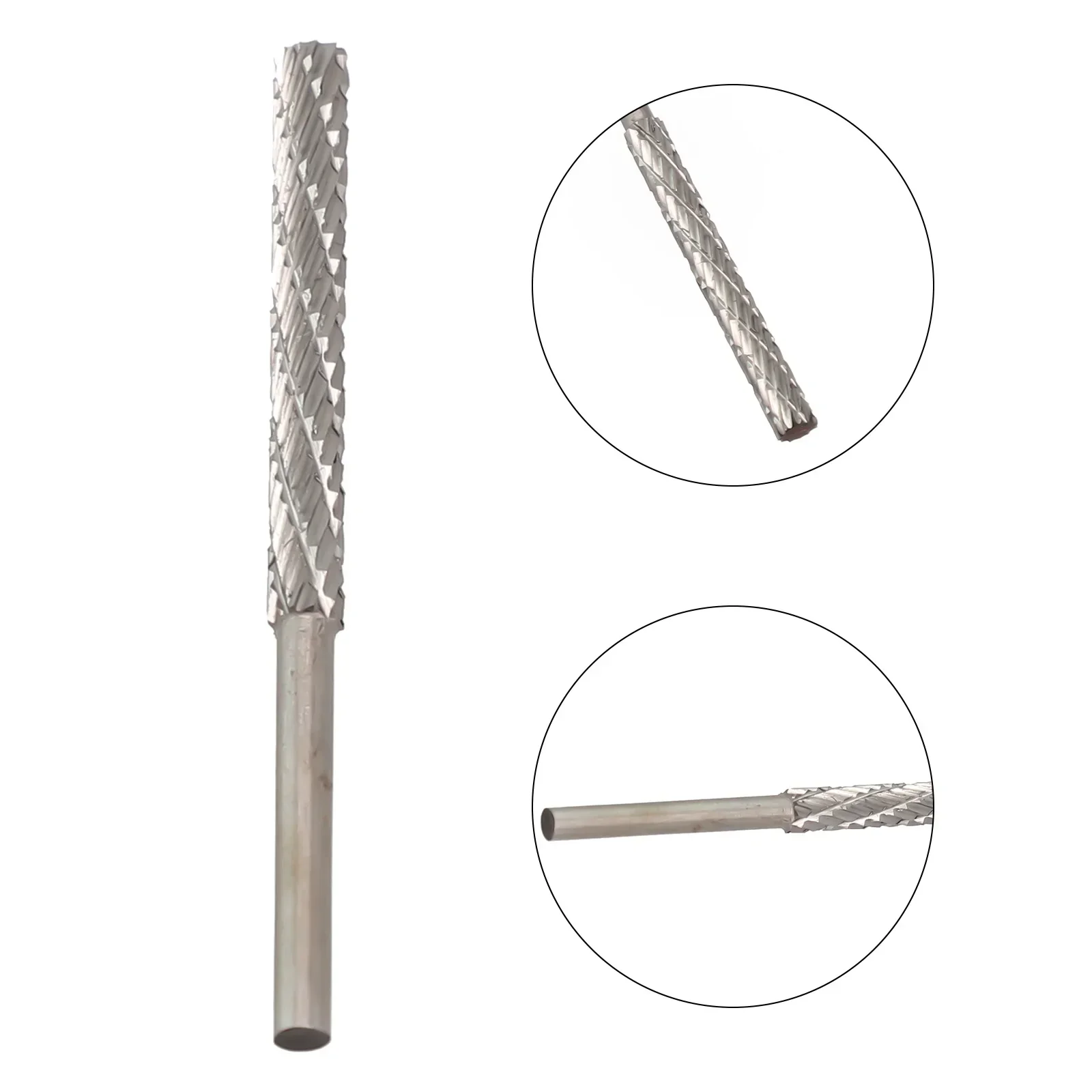 Cortador de rebabas rotativo, Lima rotativa de acero de alta velocidad de 3mm/4mm/5mm/6mm para accesorios, fresa, broca, brocas de grabado