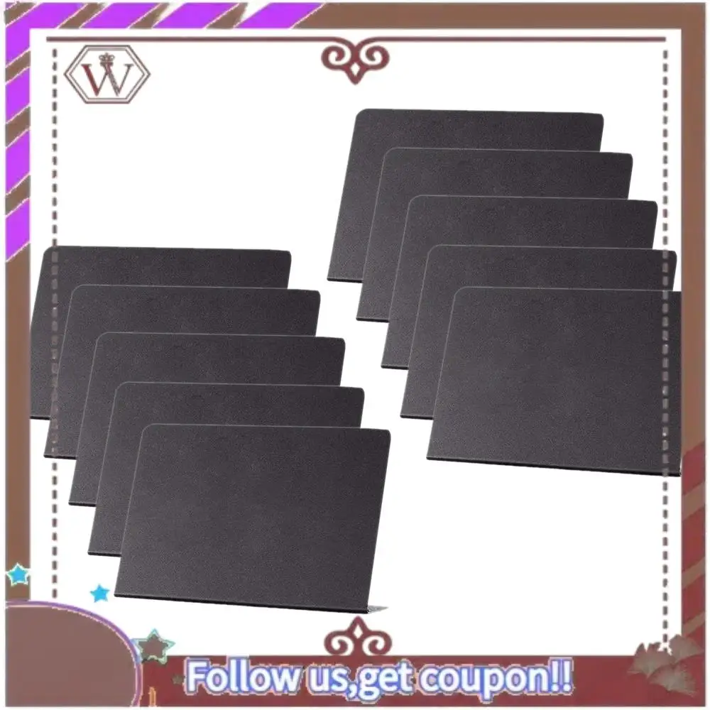 ABBG-10 حزمة علامات السبورة الصغيرة 10X7.5 سنتيمتر علامة السبورة الصغيرة علامات السبورة الصغيرة لعلامات بوفيه السبورة الغذائية