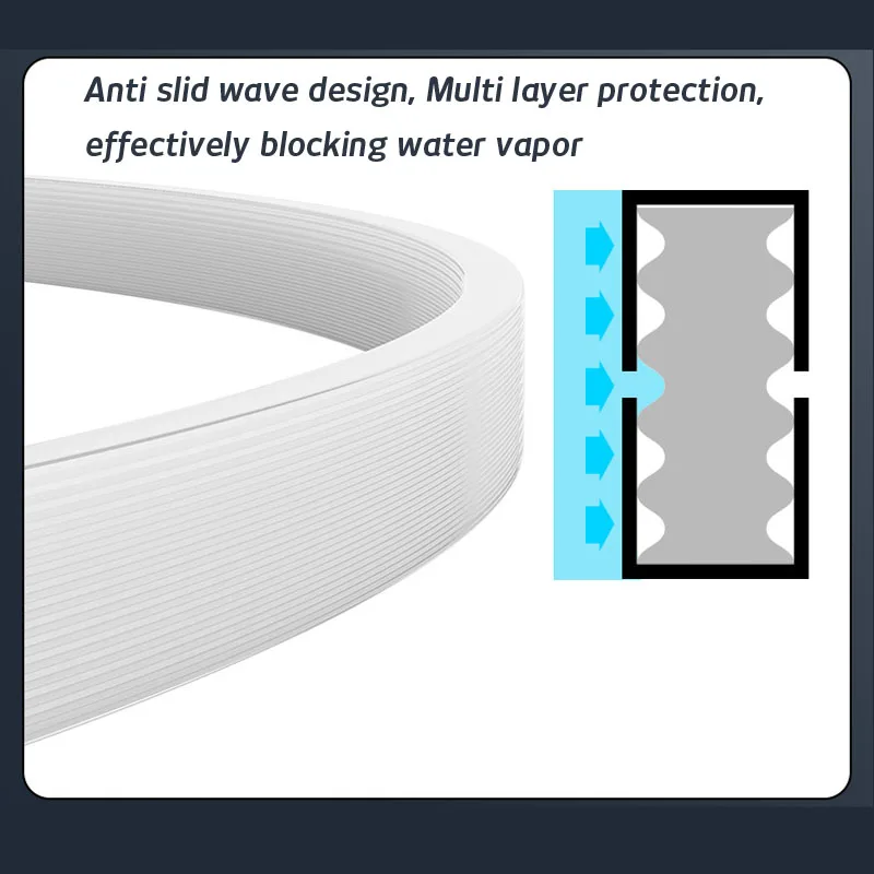 Uhrenglasdichtung, 0,8/0,9 mm Höhe, 0,35/0,4/0,45 mm dick, Ersatz-Uhrenteile, Dichtungsscheiben, wasserdichter O-Ring für die Uhrenreparatur – Detail 3