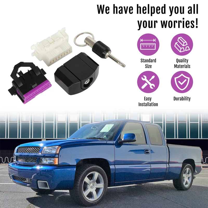 Universal OBD Port Security Anti-theft Lock Kit ‎for Tune Saver Block Access To OBD 2 Connector OBD II Lock Port Anti Theft Tool