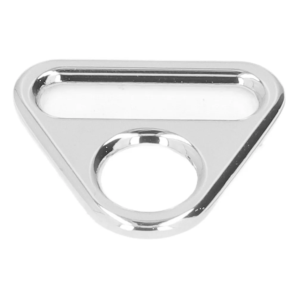 10pcs Zinc Alloy Triangle Buckles Adjuster 1 Inch Width Fine Workmanship Adjustable Metal Buckle Bag Strap Fastener