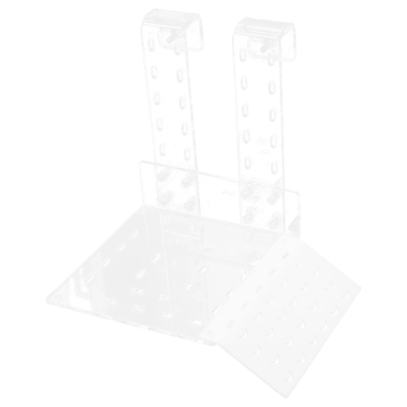 

Acrylic Clear Reptile Basking Platform Sturdy Turtle Terrace for Aquarium Tank Decor Easy Install Gift Reptile Basking Platform