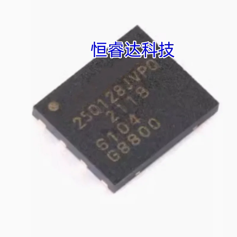 1-10pcs/lot W25Q128JVPIQ W25Q128JV 25Q128JVPQ 3v 128M-bit serial flash with dual/quad spi Non-volatile memory chip ic