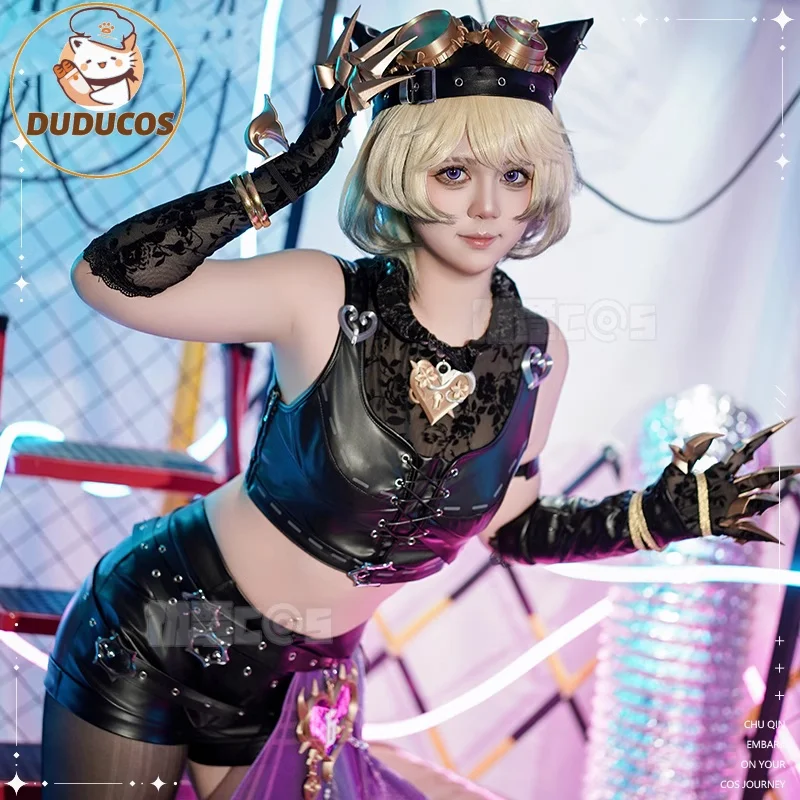 

Game Identity V Phantom Girl Lock Core Women Dress Cosplay Tracy Reznik Mechanic Cosplay Costume 2025 new