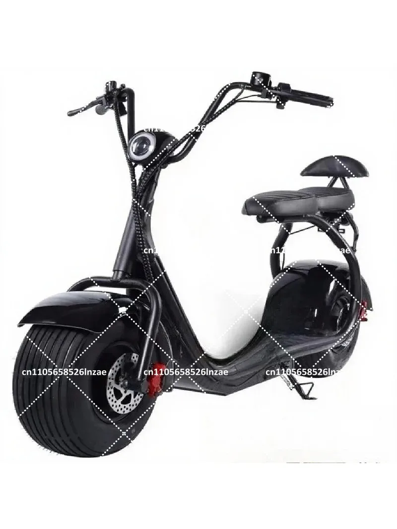 1500W Lithium Battery Electric Scooter with Large Tires for Adults and Kids