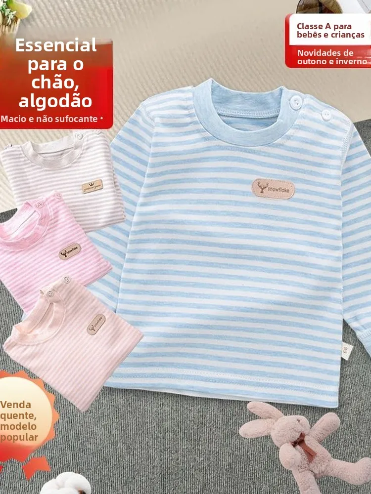 pure-cotton-autumn-clothes-warm-mid-neck-children's-inner-wear-spring-summer-autumn-pure-cotton-underwear-for-boys-and-girls