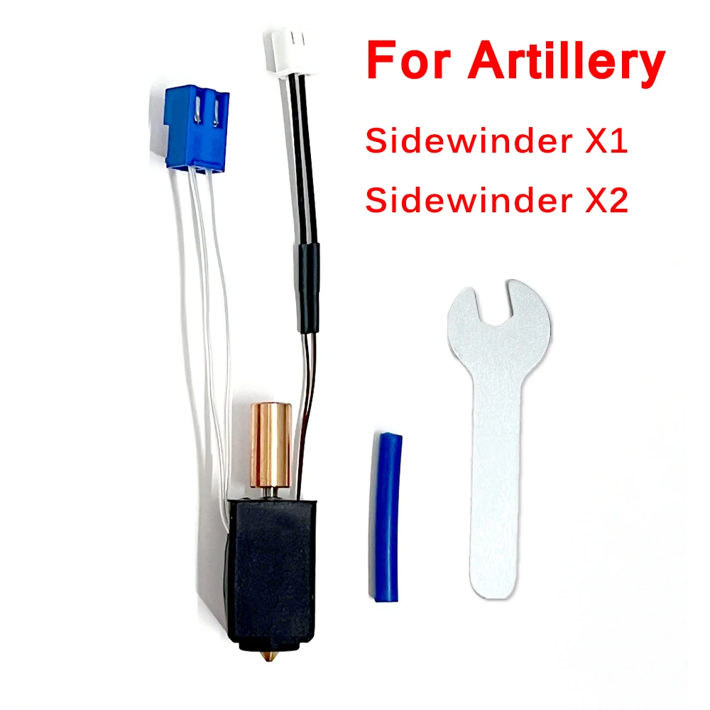 

For Artillery Sidewinder X1 X2 Hotend Kit Upgrade 24V 60W Hot End Accessories for Artillery SW-X2 SW-X1 Hotend 3D Printer Parts