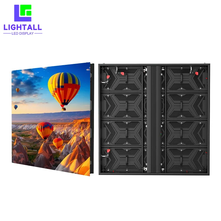 IP65 P3.91 6500nits Outdoor LED Video Wall Display High Visibility Digital Signage for Retail Stores Elevators Education Subways