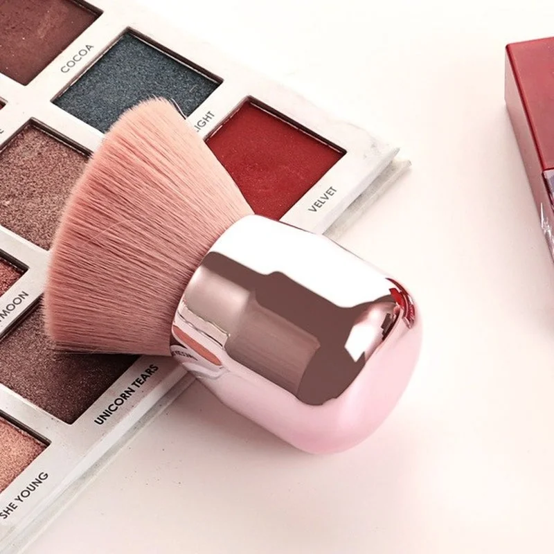 قطعة واحدة من فرش المكياج، فرشاة قوية فضفاضة، كريم ناعم لكريم الأساس، فرشاة أحمر الخدود، أدوات تجميل كبيرة احترافية
