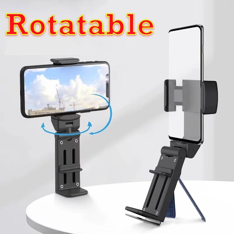 Portable Airplane Phone Holder Stand Clip 2024 Best-selling Foldable Rotatable Selfie Phones Holders Auto Interior Accessories