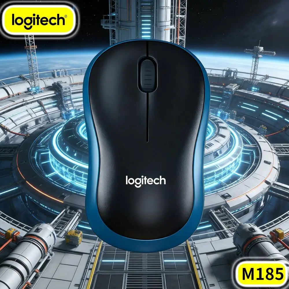 Logitech M185 Inn Stay Overnight Remote Business Mouse Wireless Compact Travel Build Quick Plug And Play