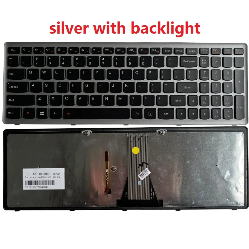 New US laptop keyboard for Lenovo Ideapad S500 G500S G505S G510S S510p Z501 Z510 FZ510 Flex 15 Z505 English