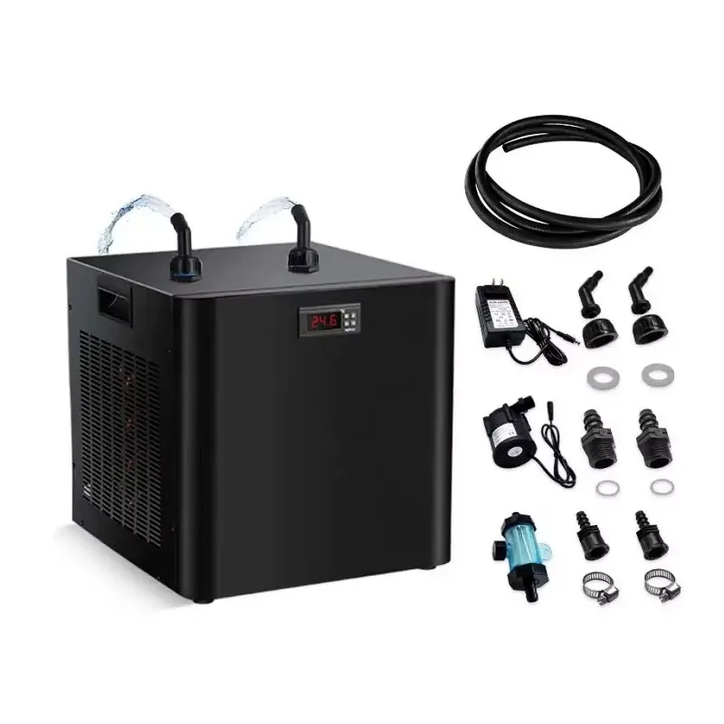 

Xiangyin 1.5hp Vanace Sports Recovery Fish Tank 75 Gal Ice Cold Plunge Tub Water Chiller For Bath With Pump Filter