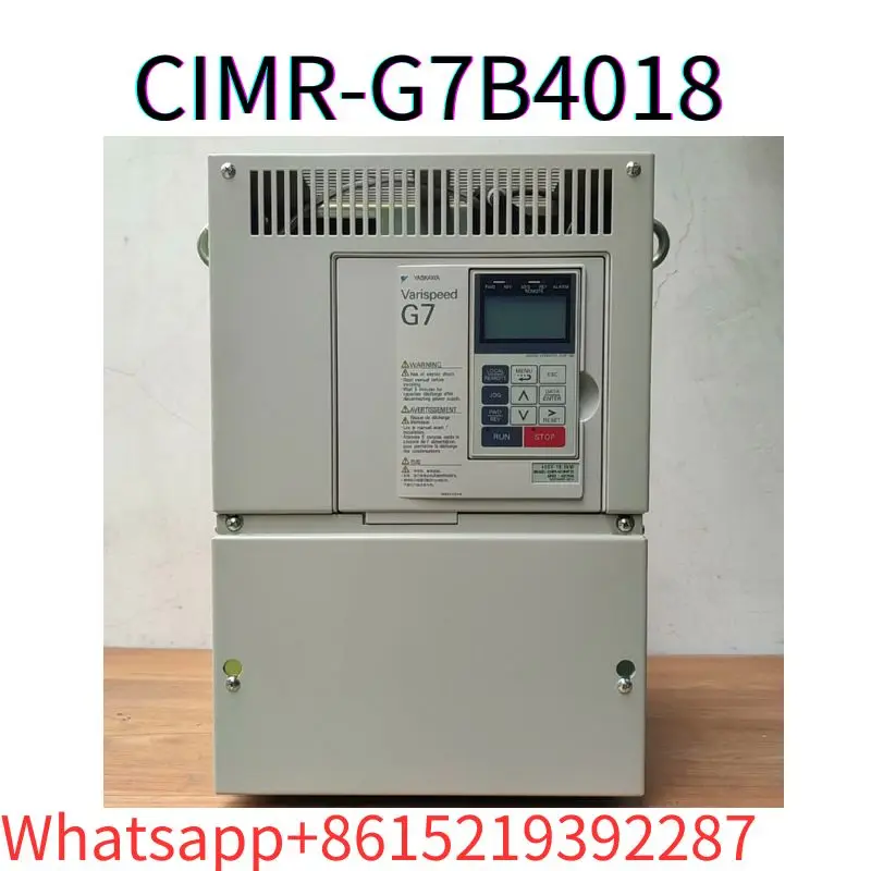 

second-hand CIMR-G7B4018 Yaskawa G7 frequency converter 380V18.5KW tested ok