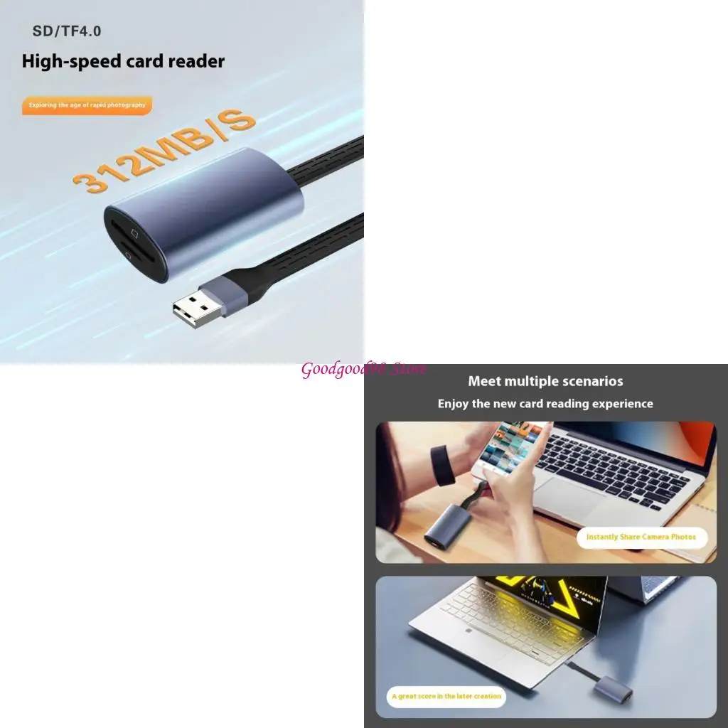 

Одновременная передача данных TF Card Reader USB Тип C Два порта портативного дизайна W8EC W8EC