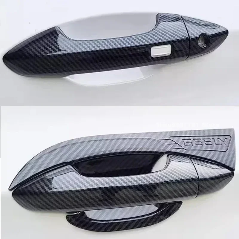 Car Door Handle Cover Door Bowl Protective Trim for Geely Coolray PRO COOL Exterior Accessories 2019 2020 2021 2022 2023 2024