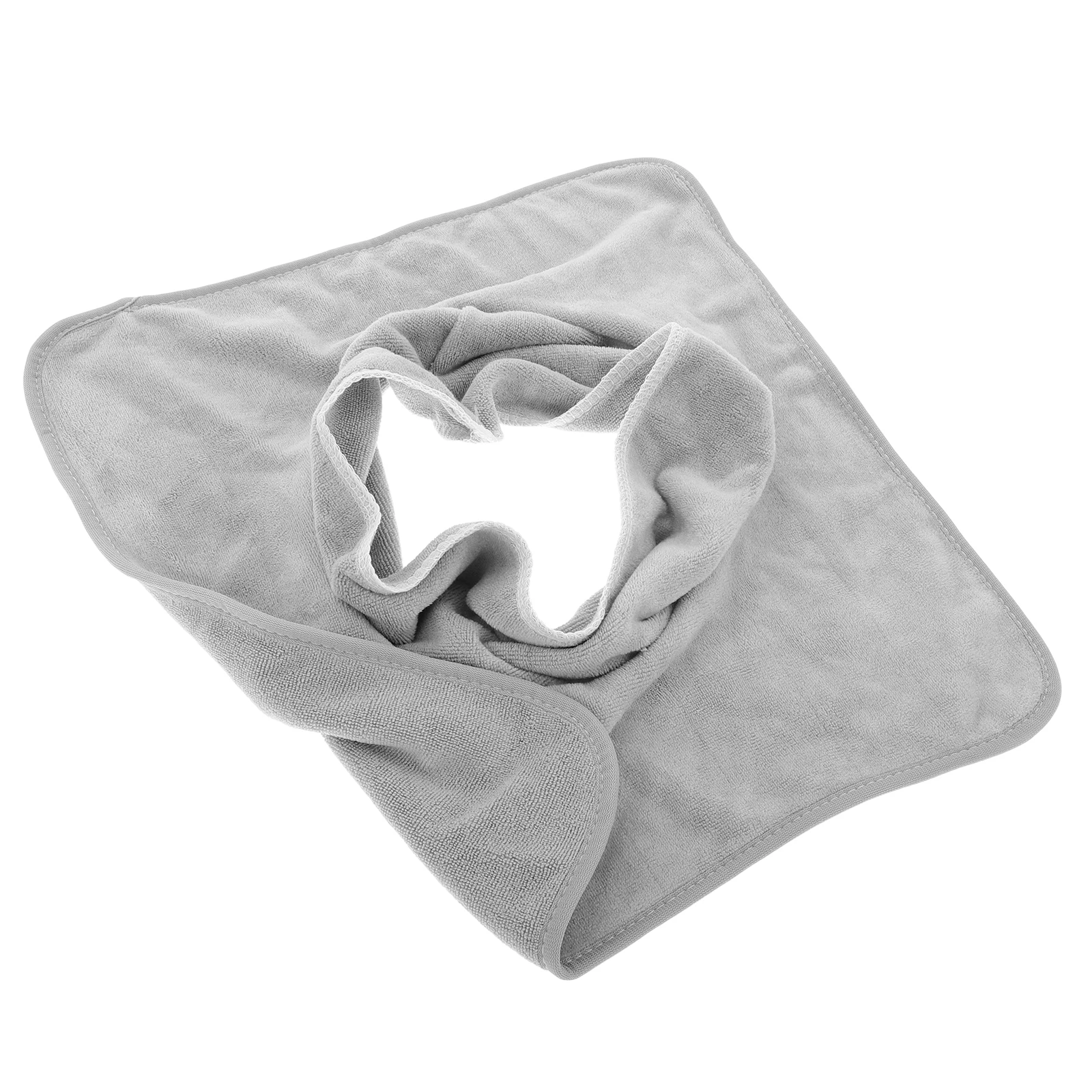 

Beauty Salon Massage Towel with Hole Face Bed Facial Beauty Equipment Spa Towels Ergonomic Design for Massage